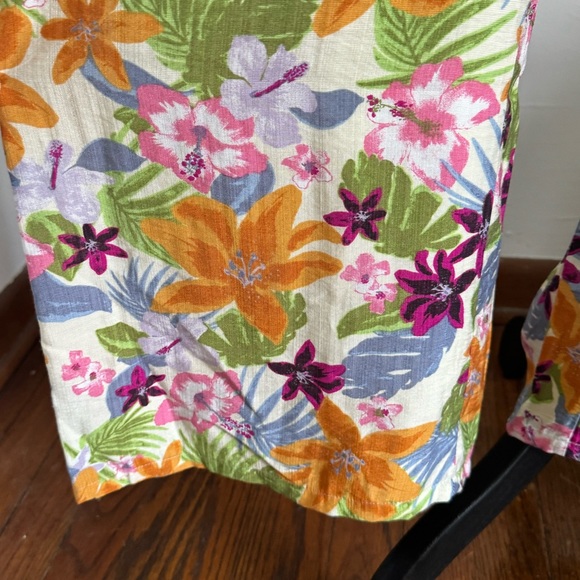 Lulus Paradise Perfect Cream Floral Tie-Strap Wide-Leg Jumpsuit - Picture 12 of 16